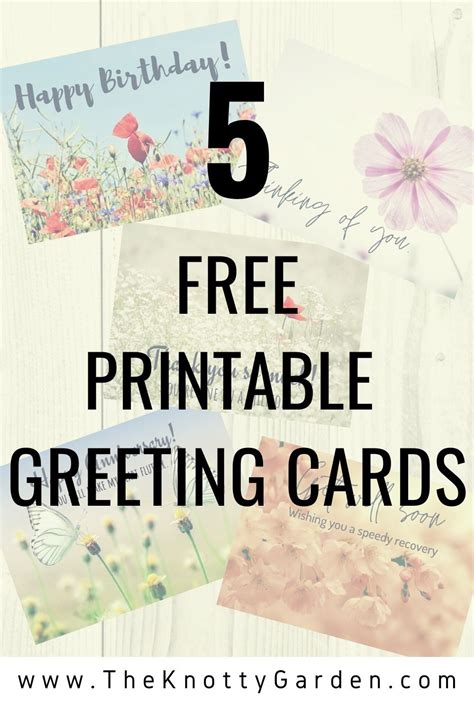 free greeting cards to print.